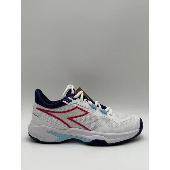 Diadora TROFEO 2 W AG PKL Women's NEW Athletic Sneaker White US Size 6.5 - Picture 4 of 11